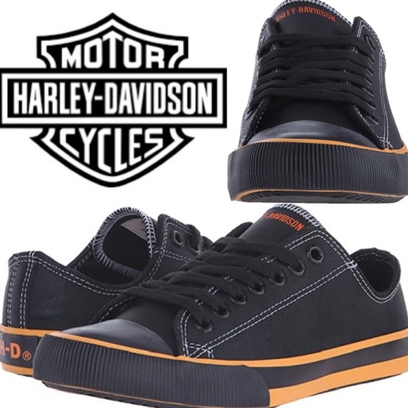 harley davidson low top converse